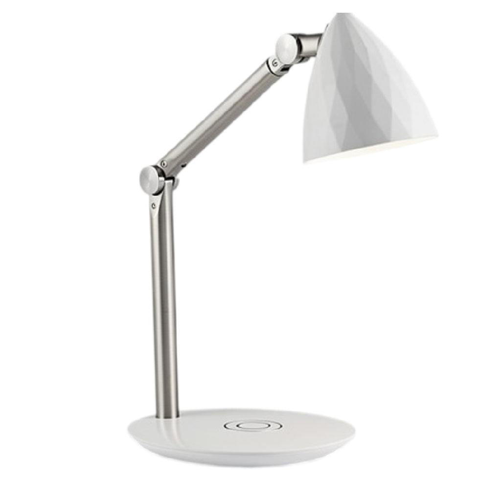 **Technische titel in het Nederlands: Modern verstelbare bureau lamp met geometrisch ontwerp**